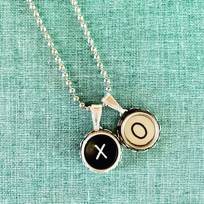 Typewriter Key Necklace - MULTIPLE LETTERS