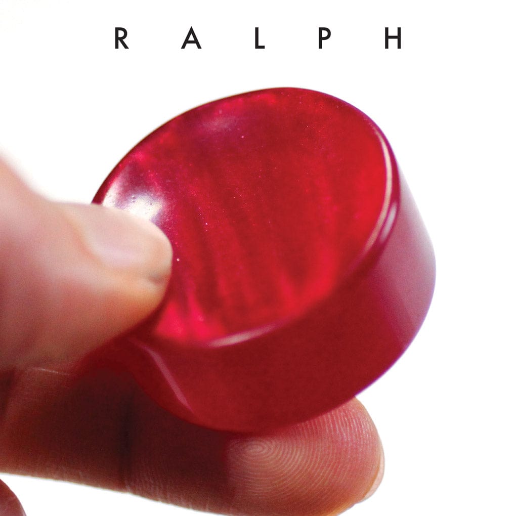 Bowlerite Worry Stone - Ralph (red)