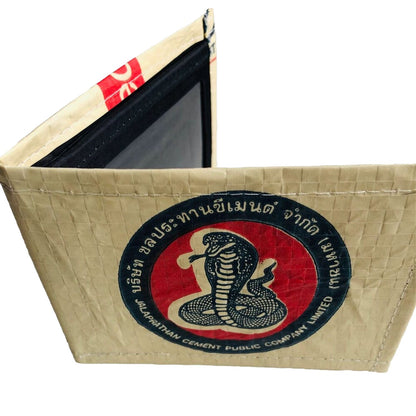 Animal Feed/Cement Bag BIfold Wallet