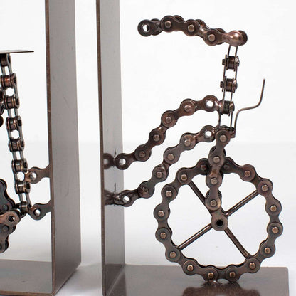 Bicycle Chain Bookends