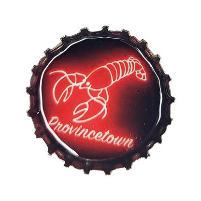 Bottle Cap Magnet - Provincetown (Single)
