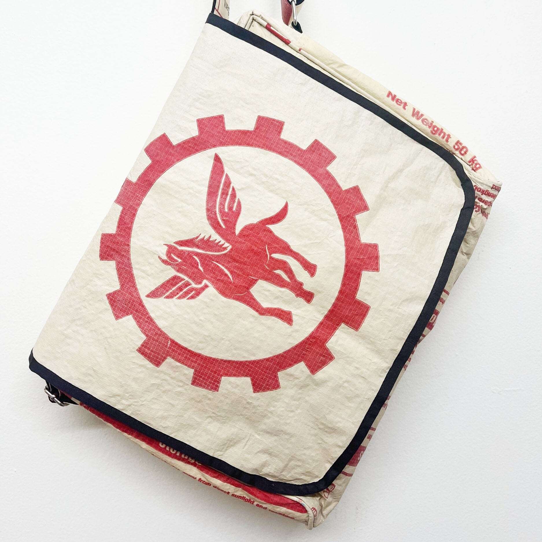 Animal Feed/Cement Bag Messenger Bag