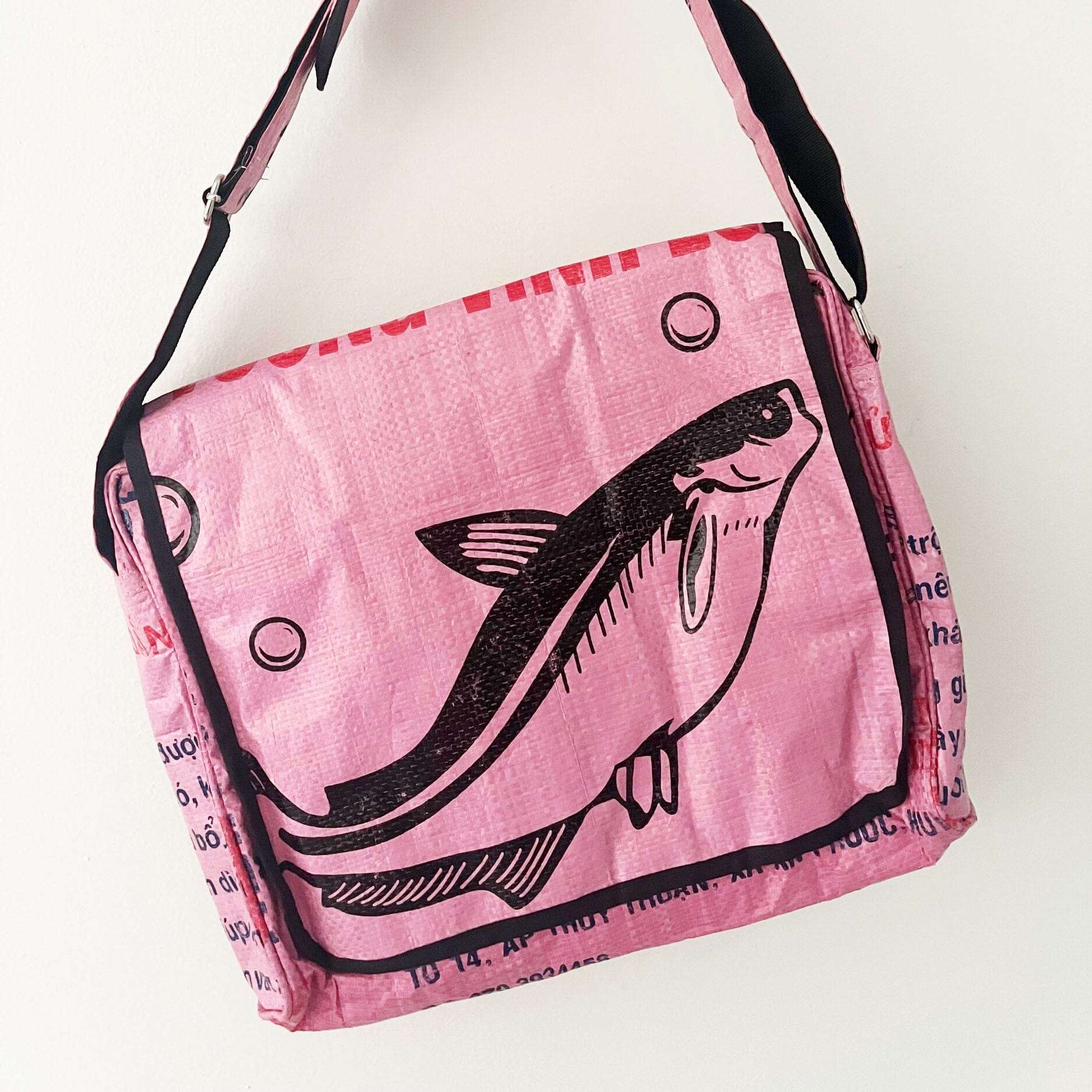 Animal Feed/Cement Bag Messenger Bag