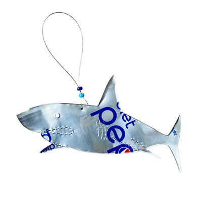 Aluminum Can Ornament - Shark