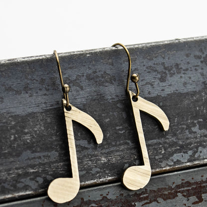 Cymbal Dangle Earrings