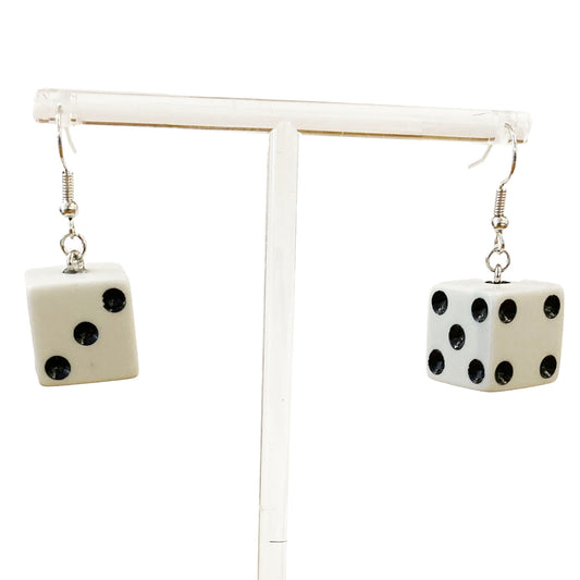 Board Game Earrings - Dice