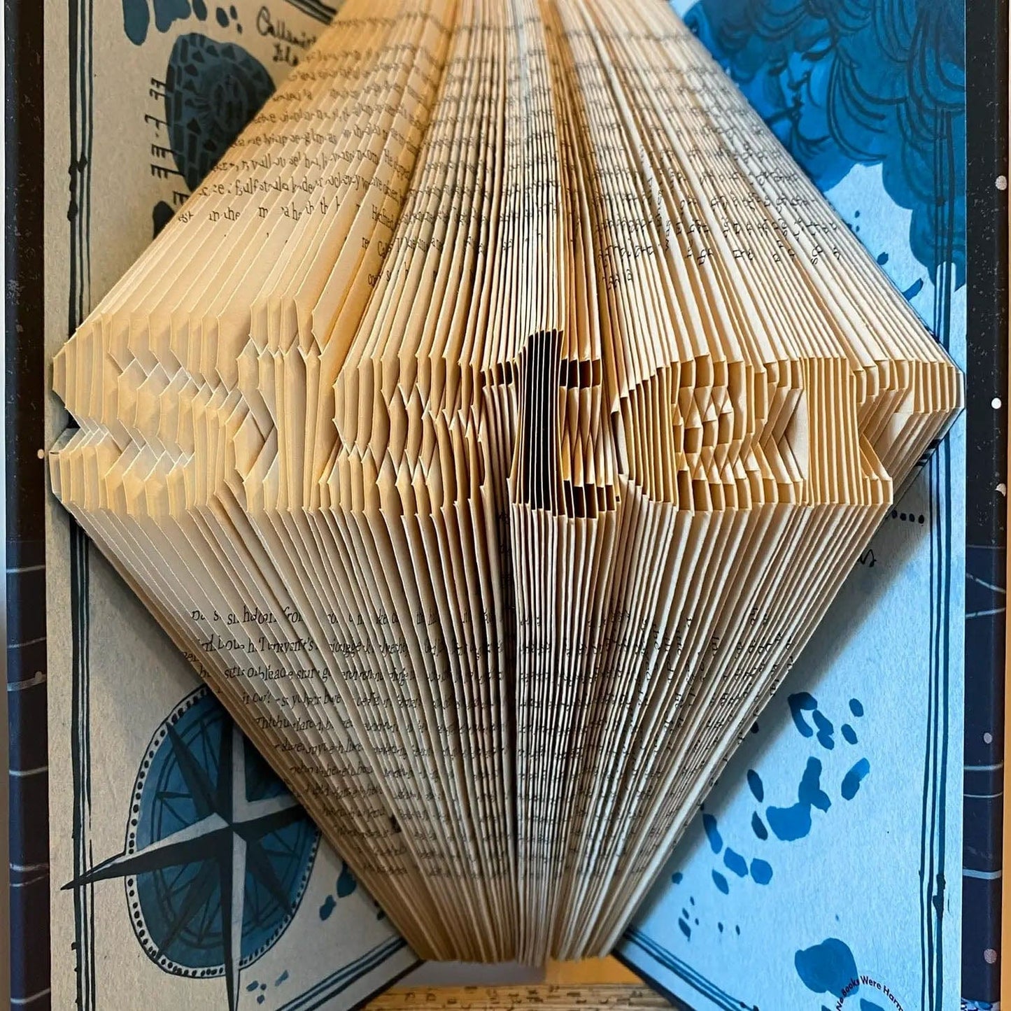 Folded Book Art - Sister