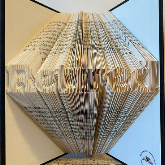 Folded Book Art - Retired