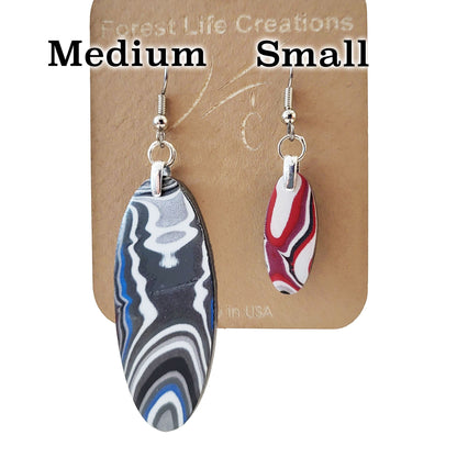 Fordite Earrings