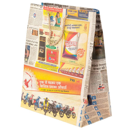 Newspaper Gift Bag