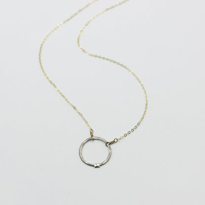 Guitar String Circle Necklace