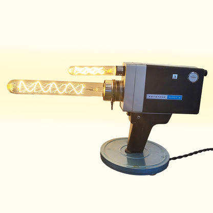 Super-8 Movie Camera Lamp - Keystone K-614