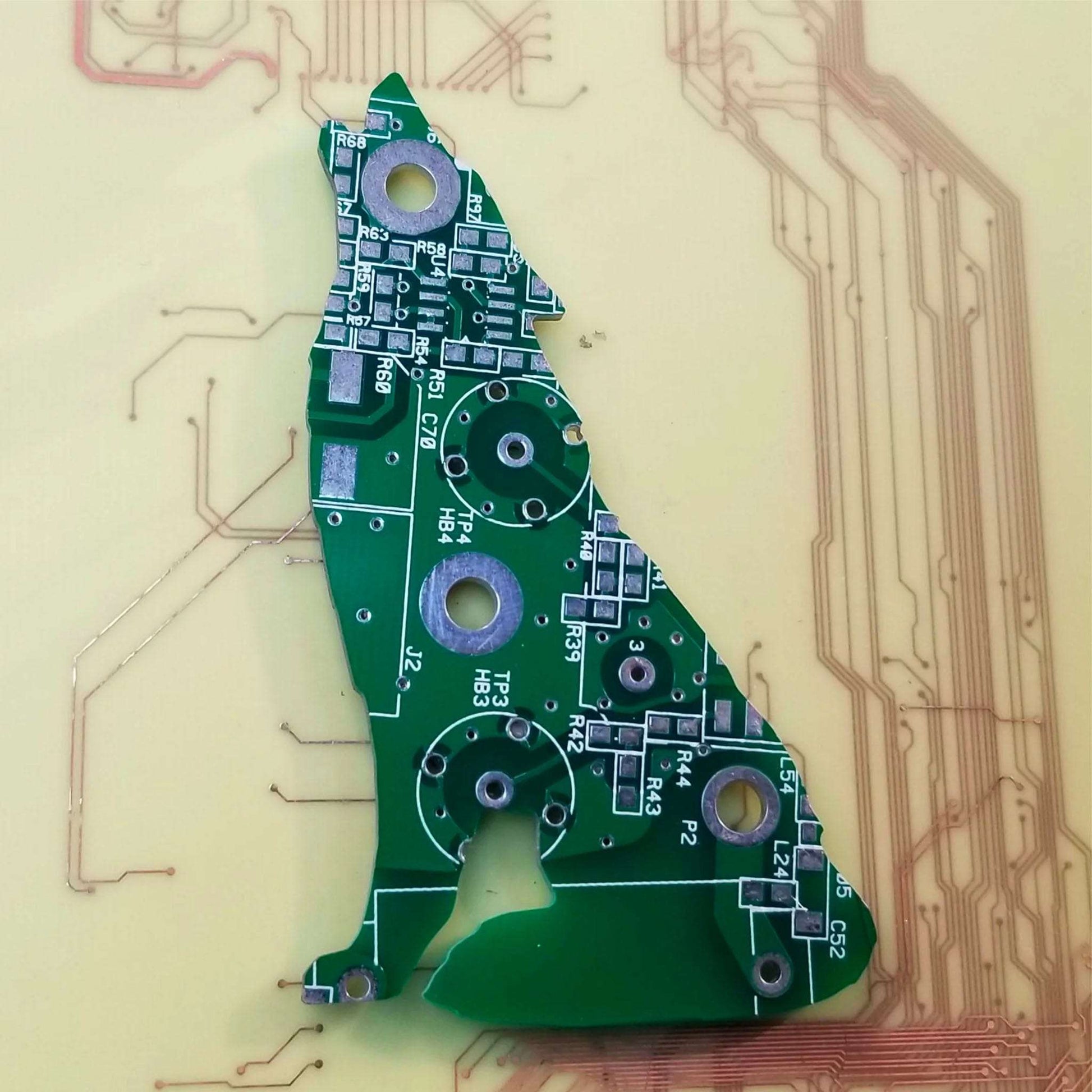 Circuit Board Dog Magnet