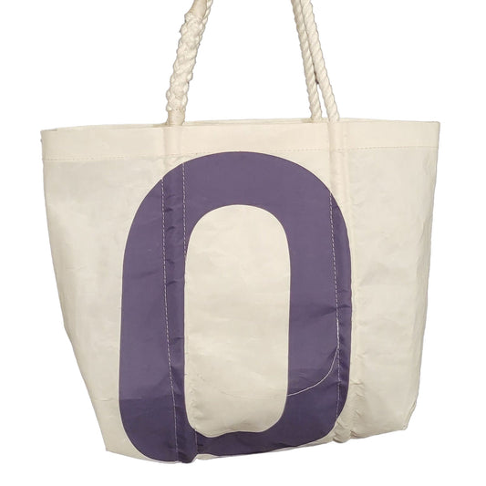 Sailcloth Medium Tote Bag - Blue 0 (Original Sail Printing)