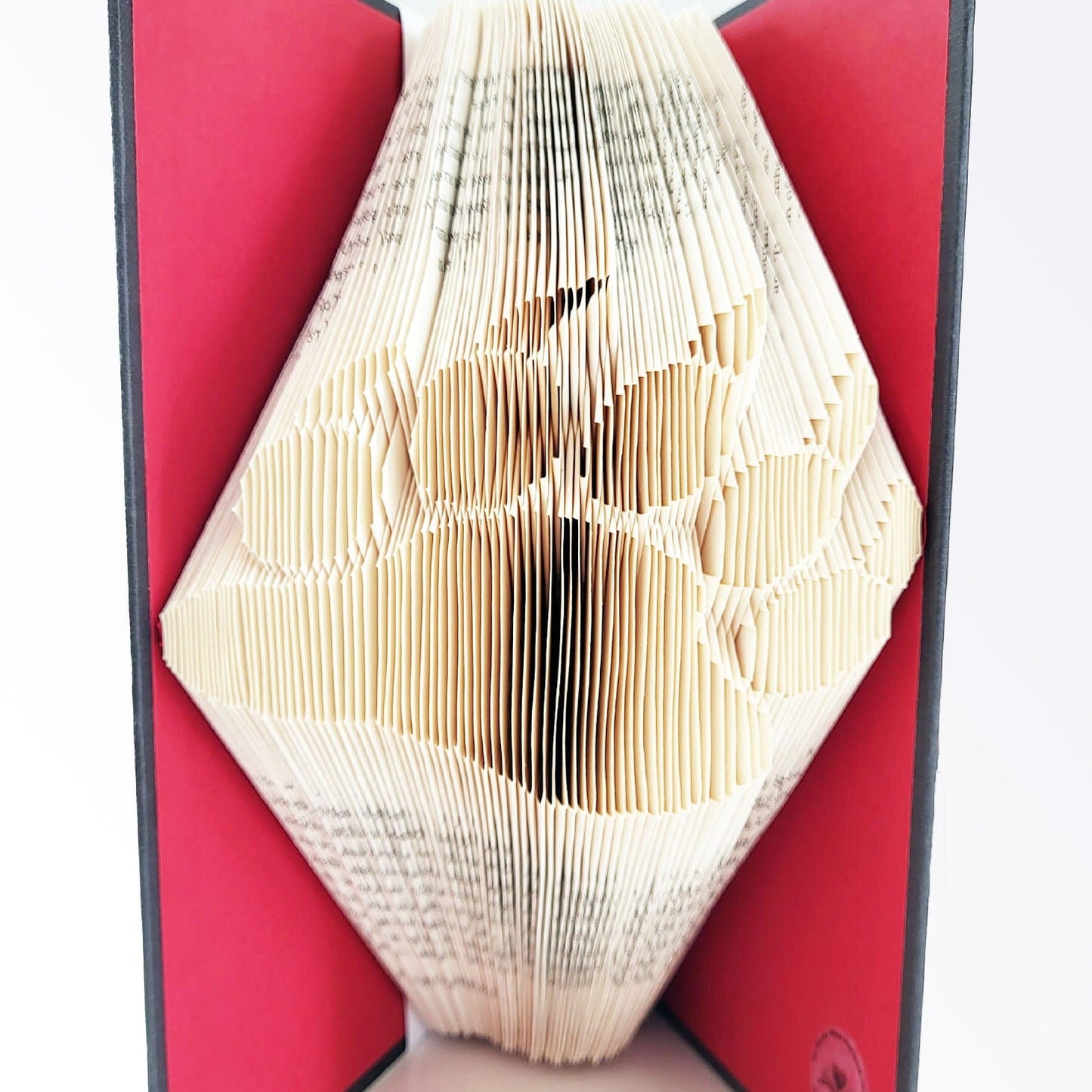 Folded Book Art - Bear Paw