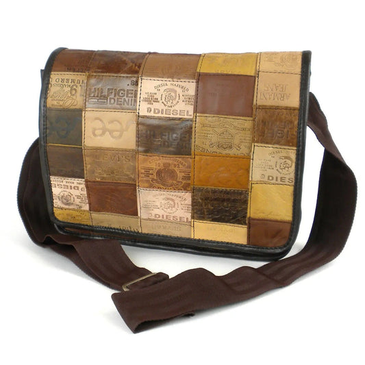 Jean Patch Messenger Bag