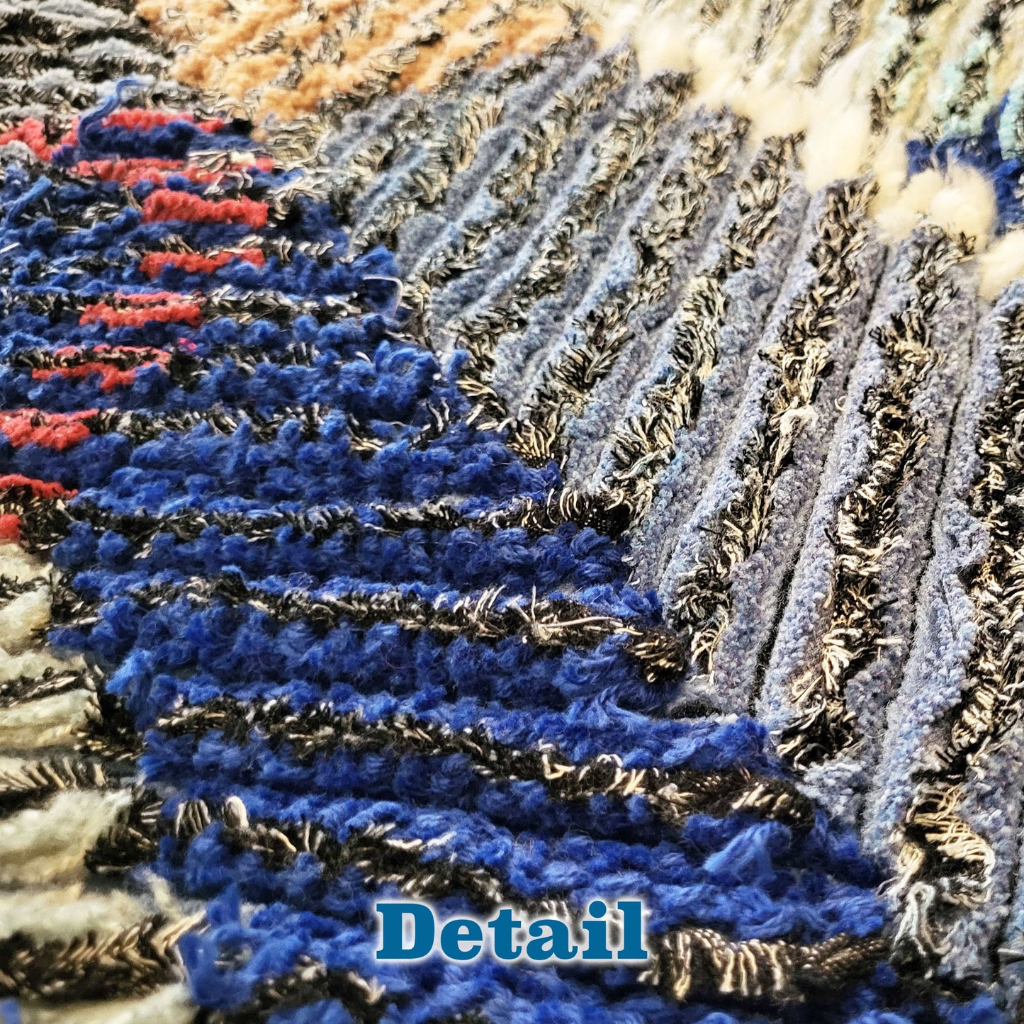 Recycled Fabric Chenille Rug - #21-19