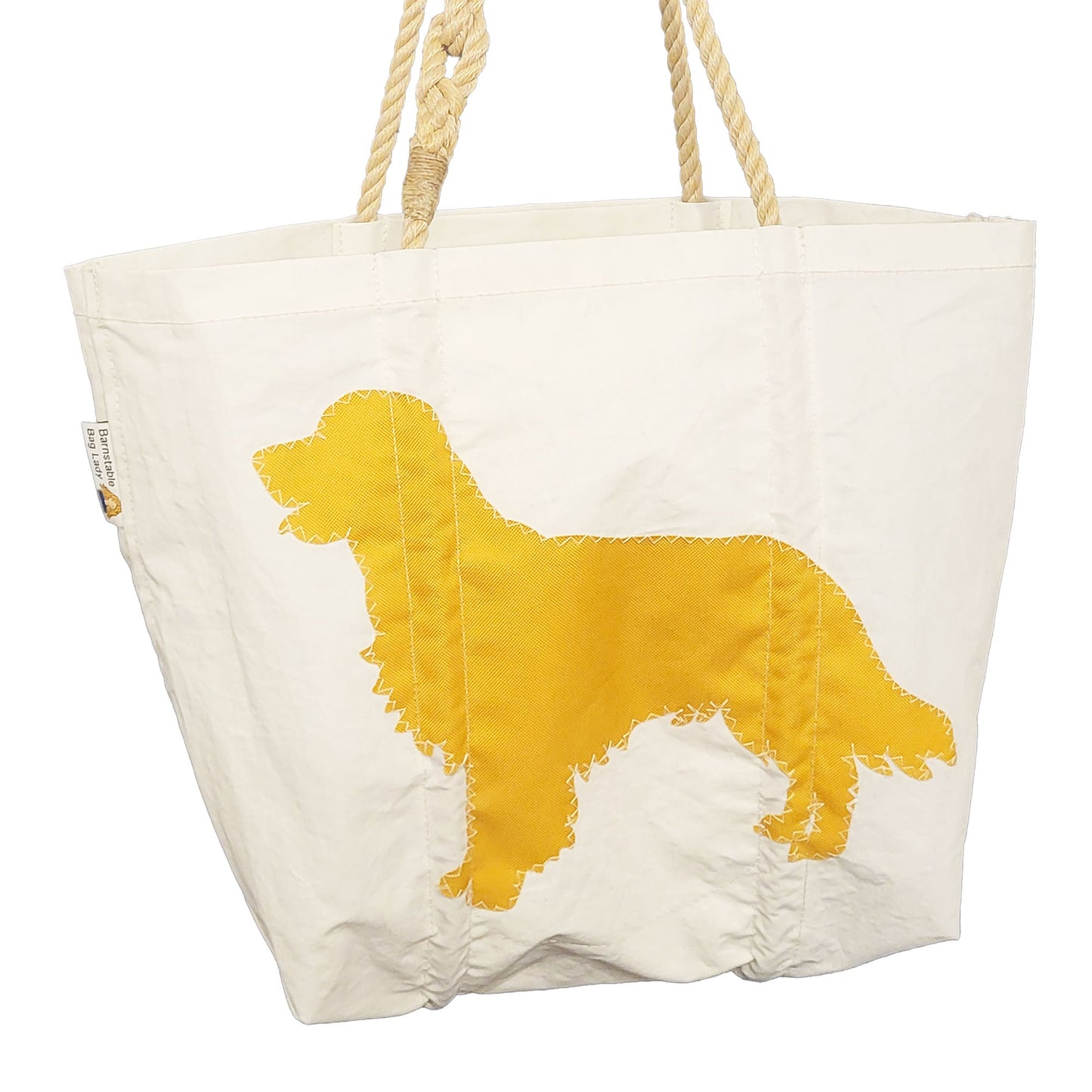 Sailcloth Medium Tote Bag - Golden