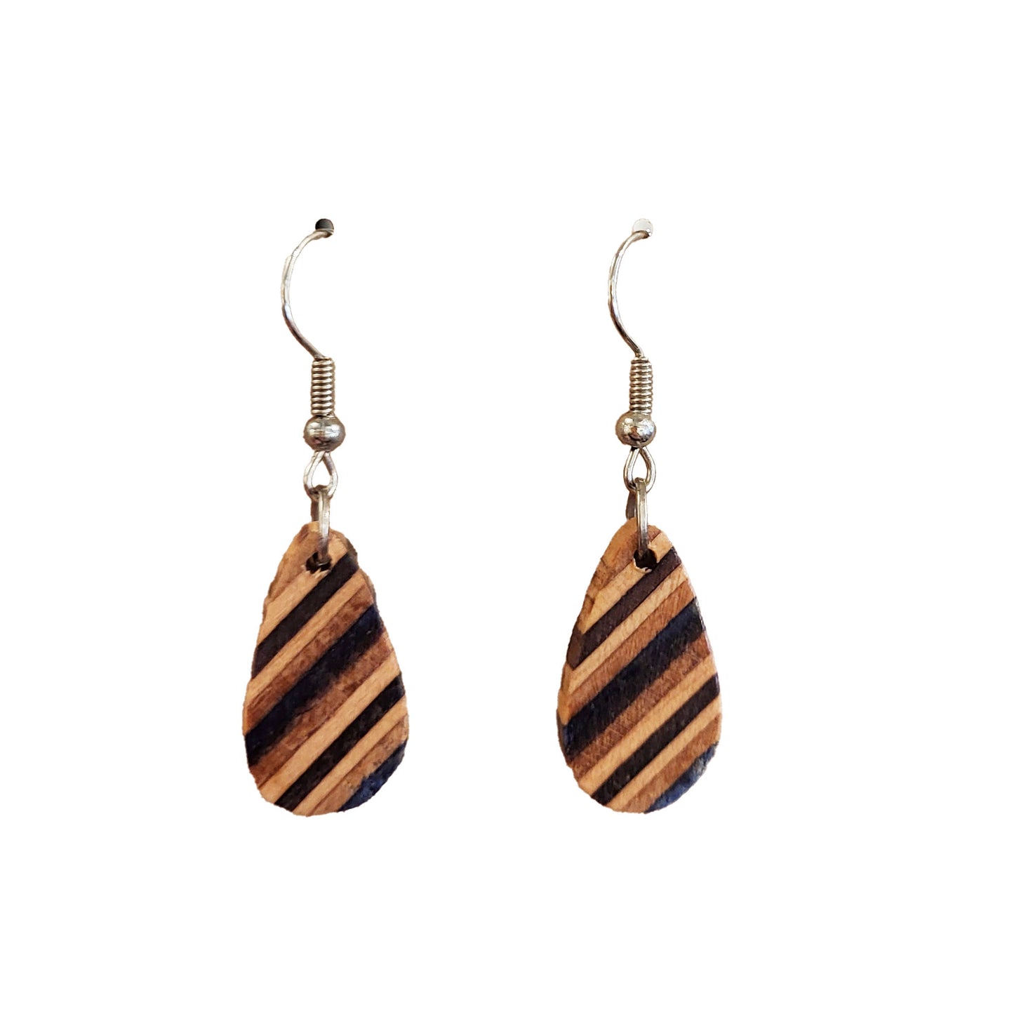 Skateboard Dangle Earrings - Teardrop