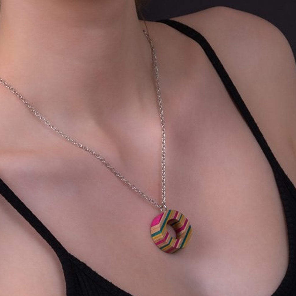 Skateboard Necklace - Ring