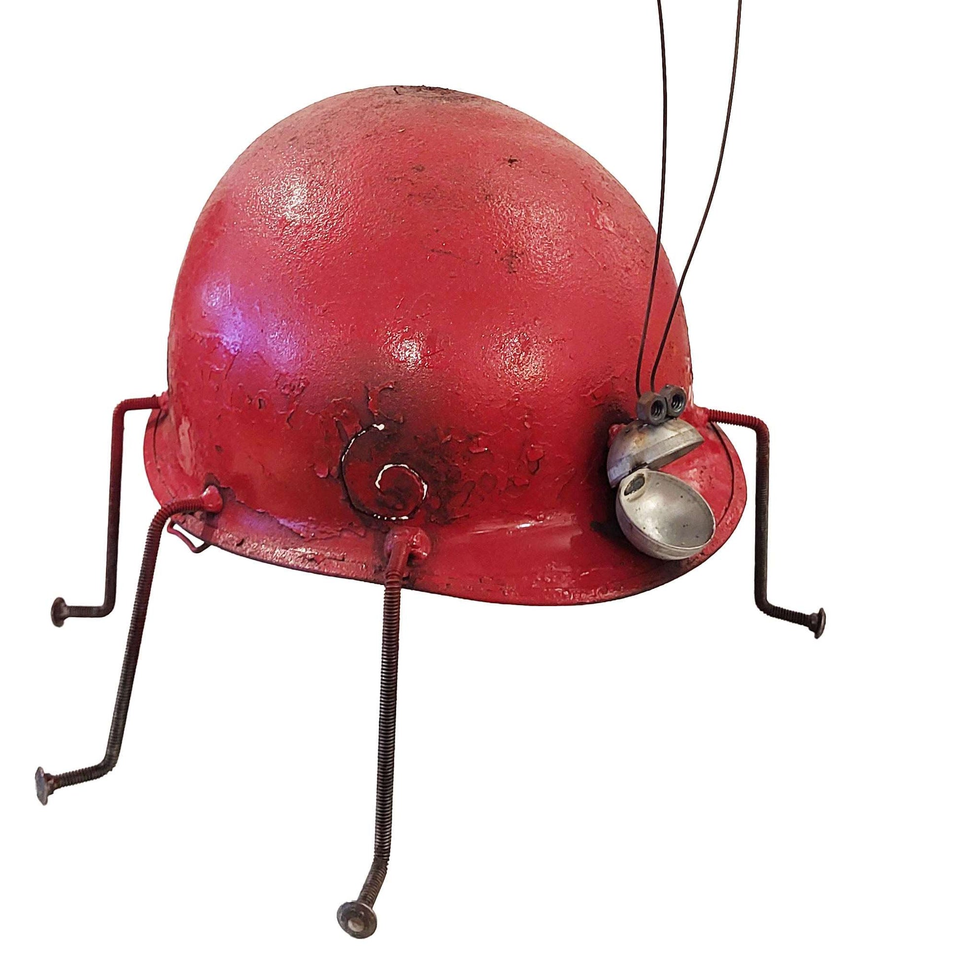 Army Helmet Ladybug