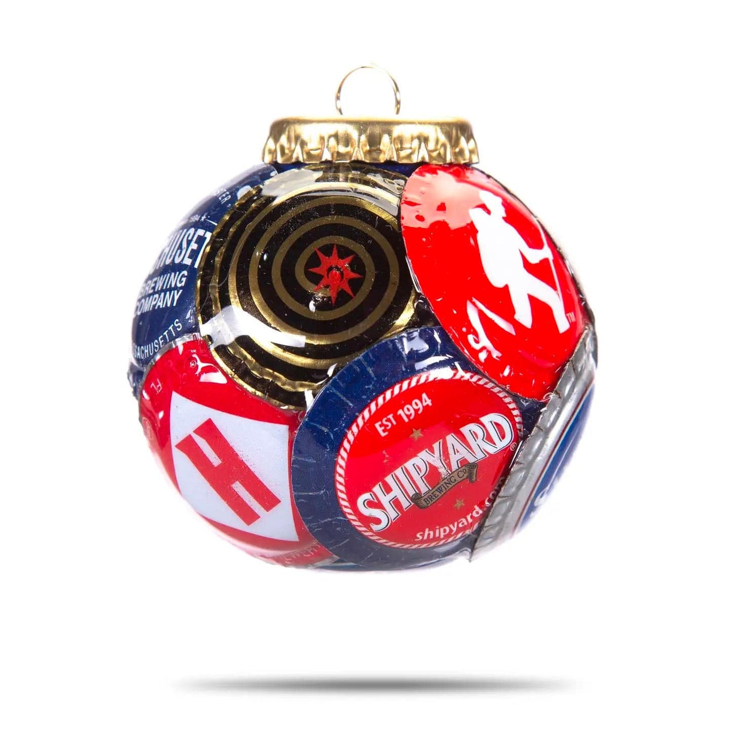 Bottle Cap Ornament - New England Brands Mixed