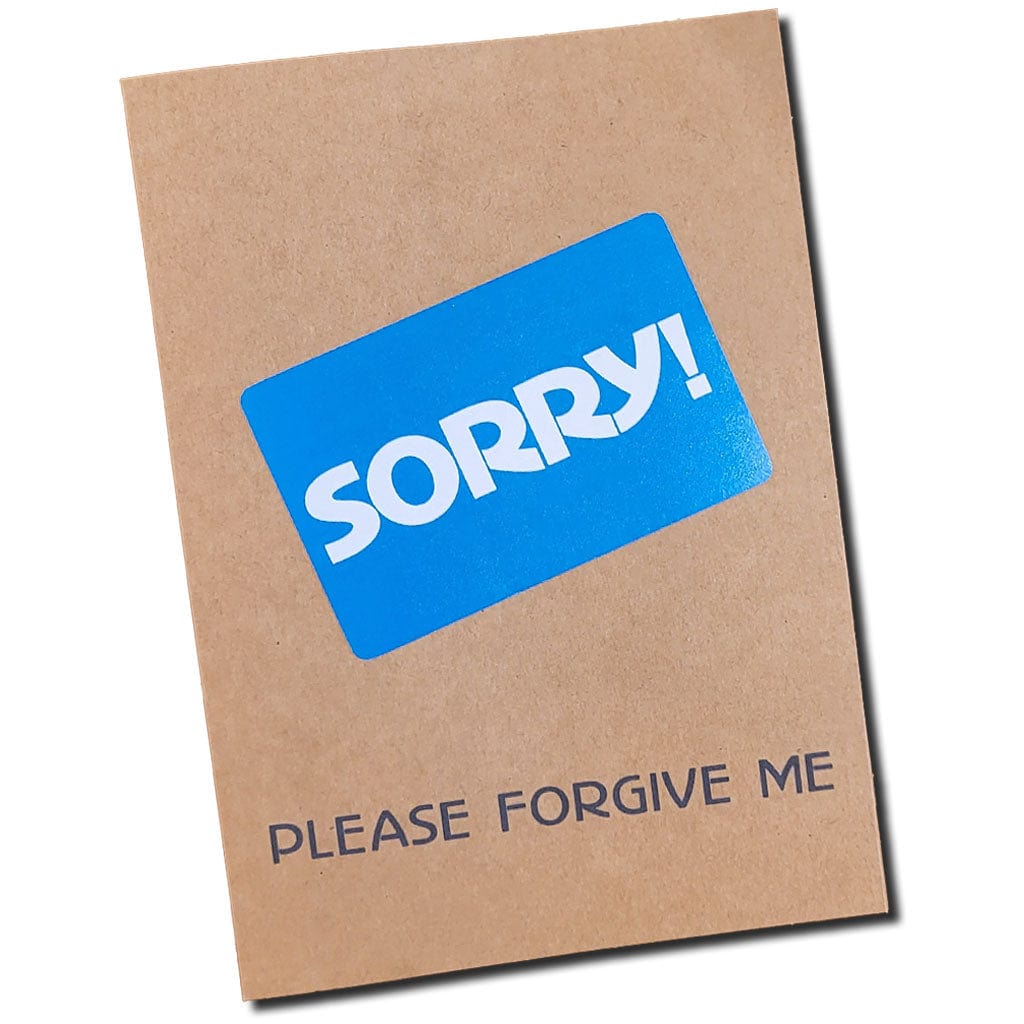 Game Card Greeting Cards - Sorry