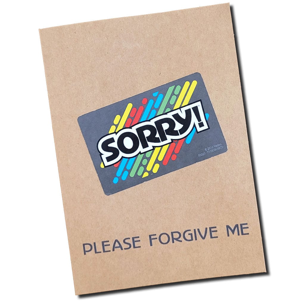 Game Card Greeting Cards - Sorry