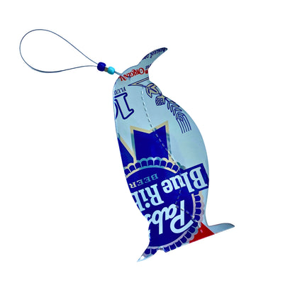 Aluminum Can Ornament - Penguin