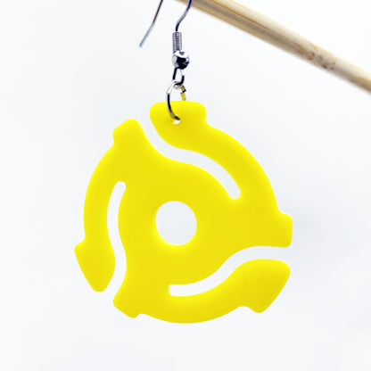 Yellow Mystery Object Earrings