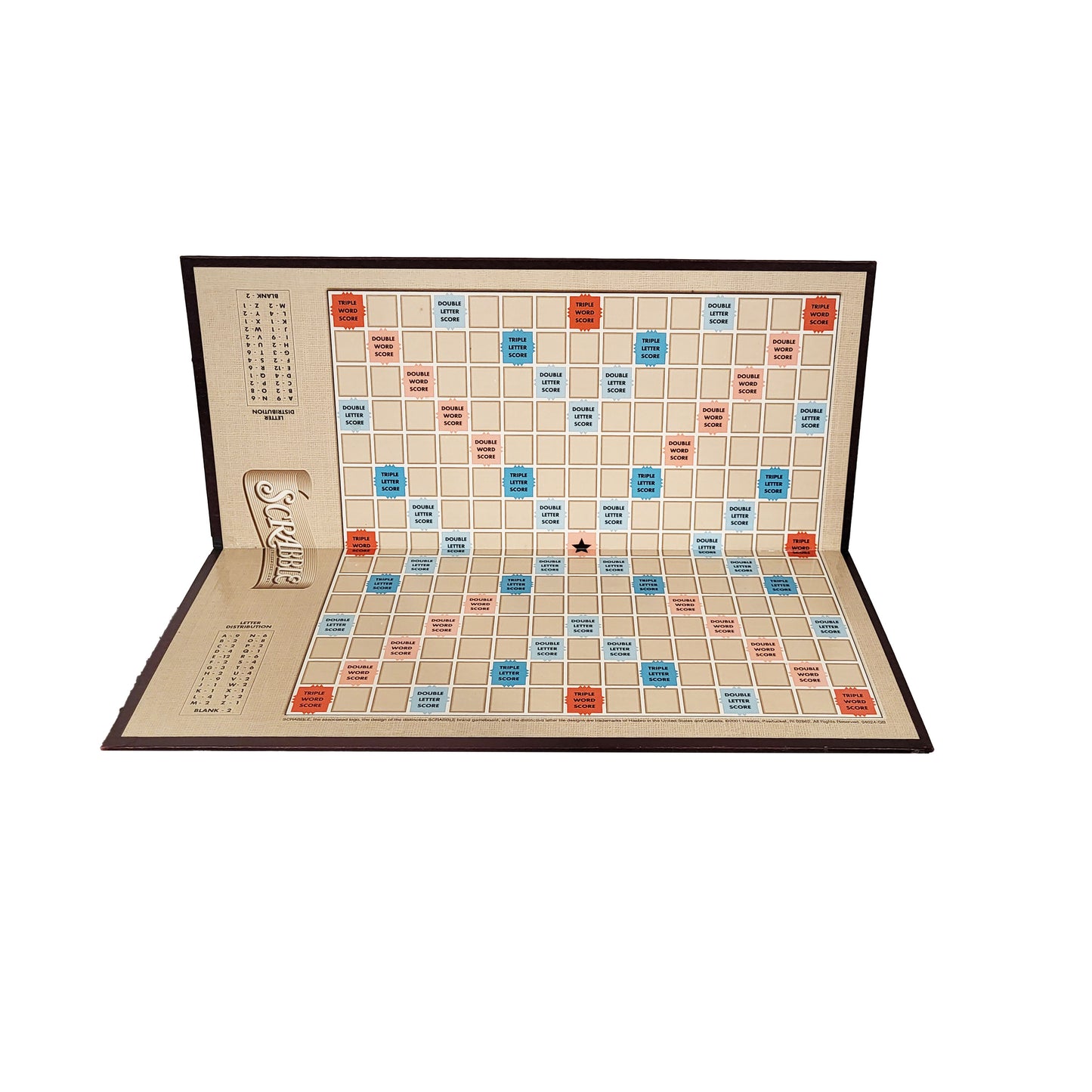 Vintage Board Game Floating Shelf