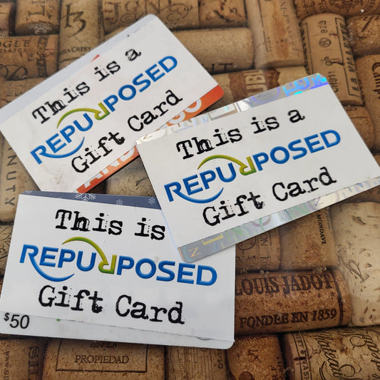 Repurposed Gift Card