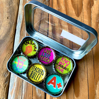 Bottle Cap Magnets - Teacher