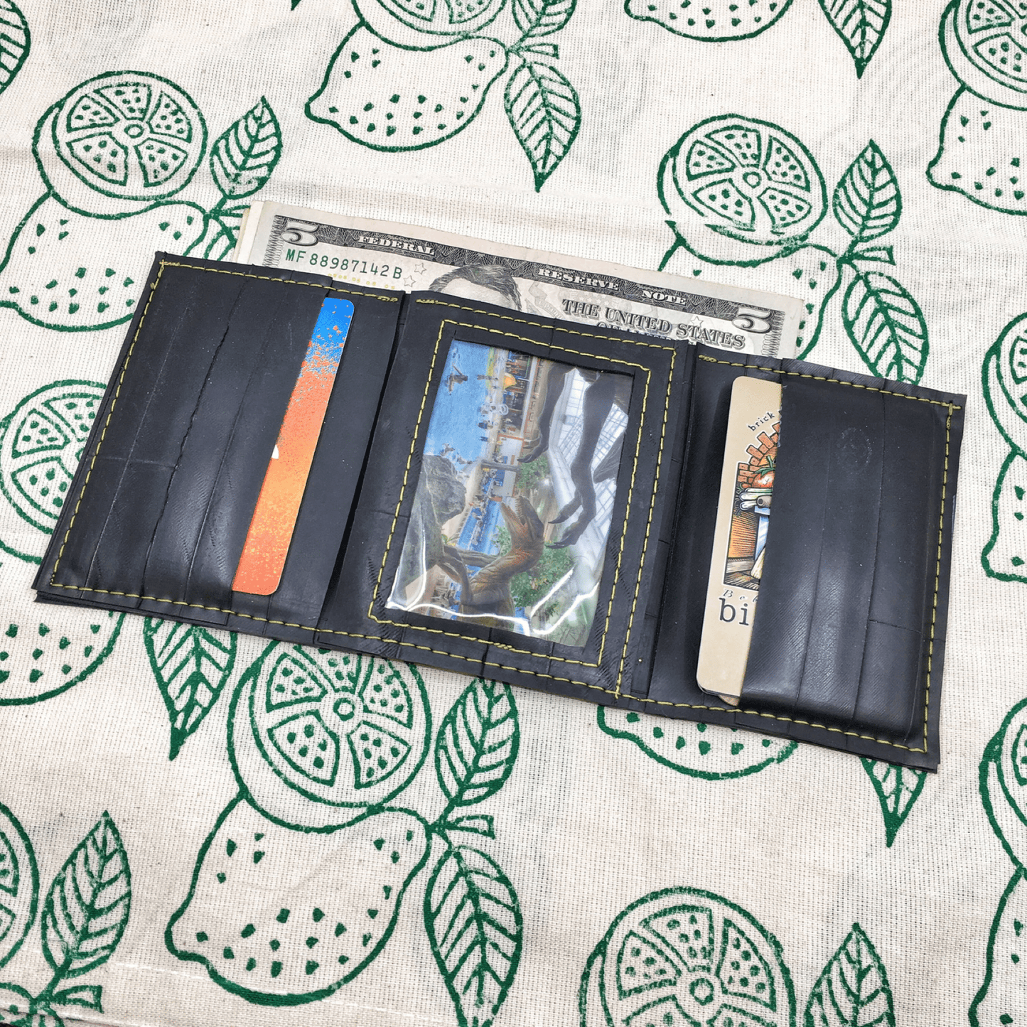 Inner Tube Trifold Wallet