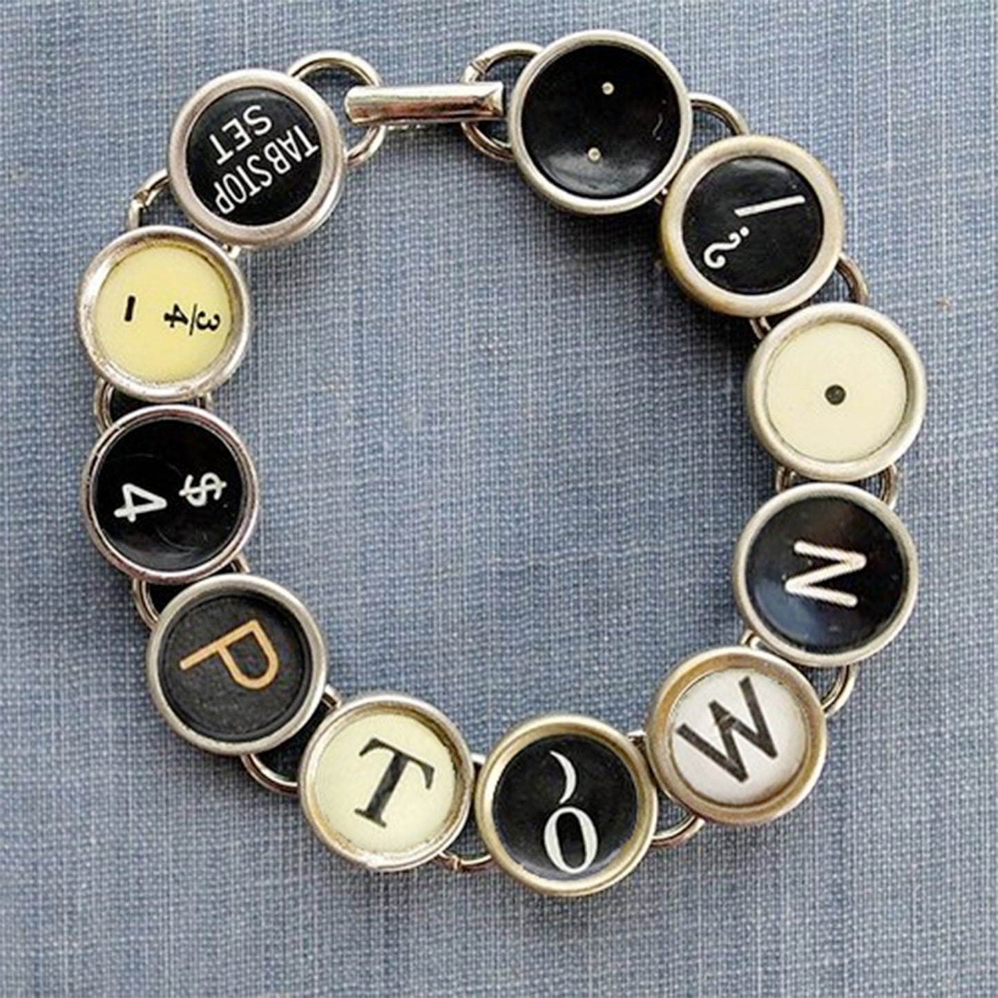 Typewriter Key Bracelet - PTOWN